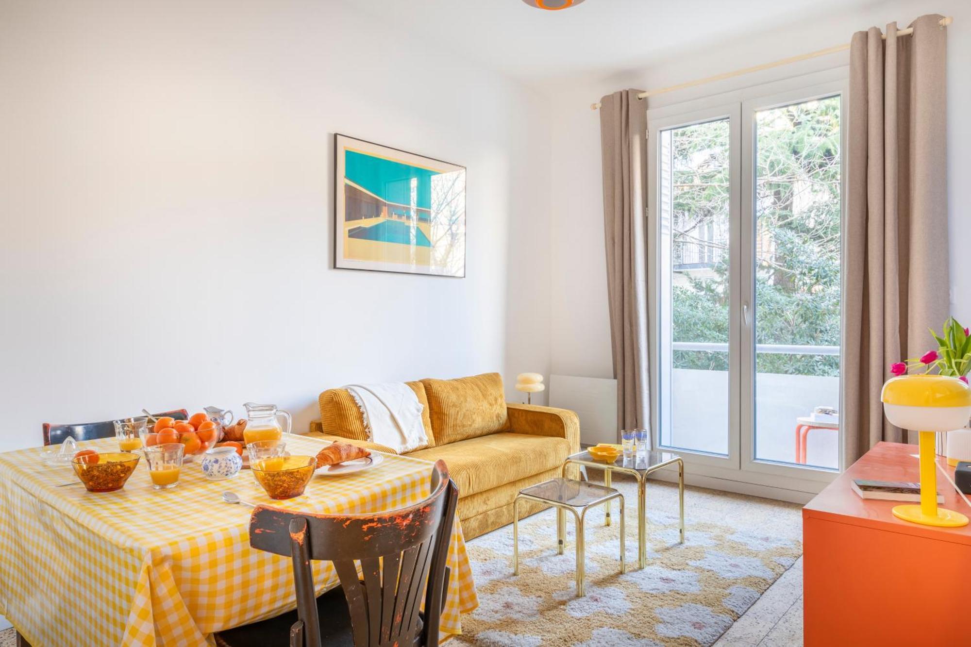 Petit Jaune, T2 Centre Ville Marseille Avec Balcon 외부 사진