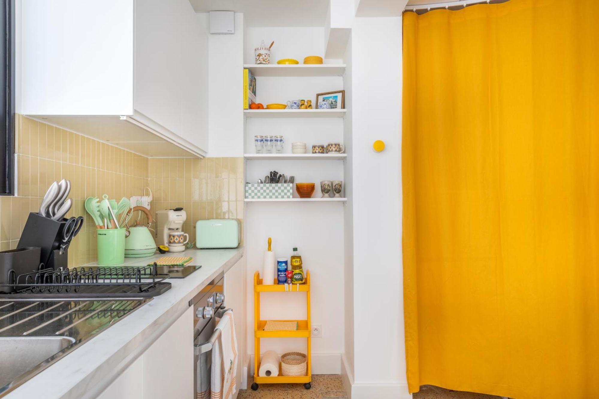 Petit Jaune, T2 Centre Ville Marseille Avec Balcon 외부 사진