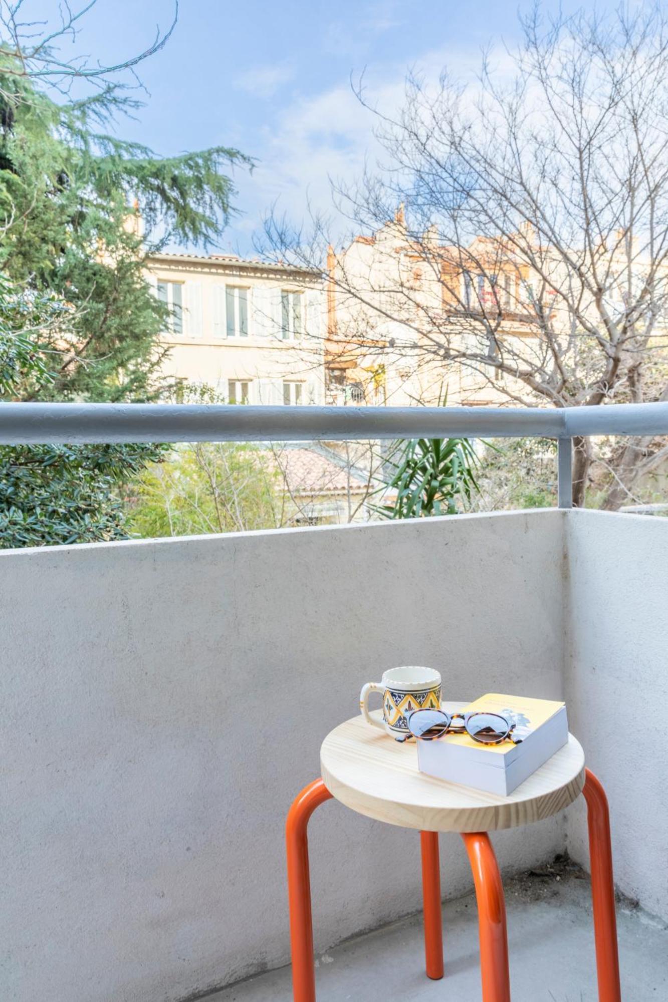 Petit Jaune, T2 Centre Ville Marseille Avec Balcon 외부 사진